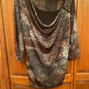 Medium embellished never worn Dress Barn  top
